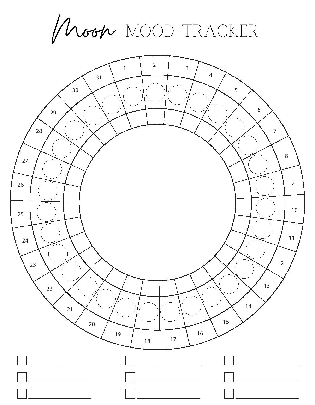 Plurnal Moon Mood Tracker